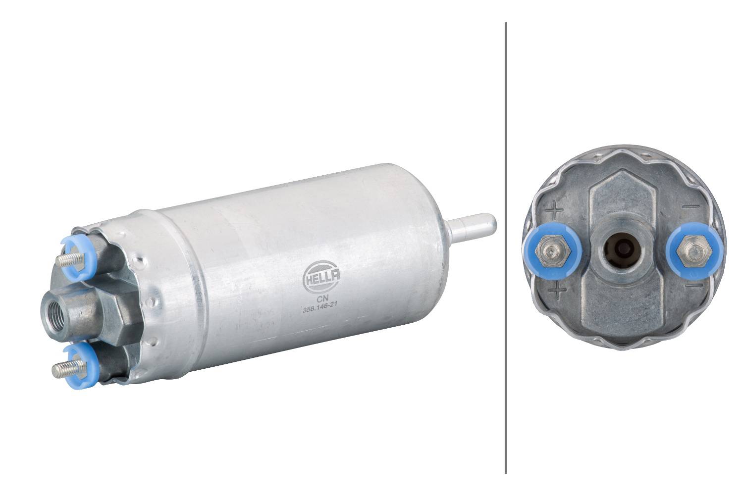 HELLA 8TF 358 146-211 Kraftstoffpumpe - elektrisch - ohne Anbaumaterial - Anschlussleitung geschraub