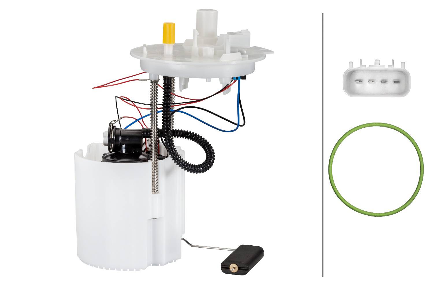 HELLA 8TF 358 146-911 Kraftstoff-Fördereinheit - elektrisch - 4-polig - mit Dichtung/mit Tankgeber