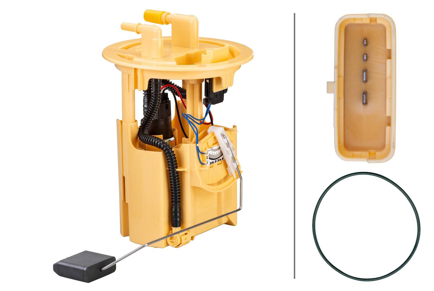 HELLA 8TF 358 106-181 Kraftstoff-Fördereinheit - elektrisch - 4-polig - mit Dichtung/mit Tankgeber