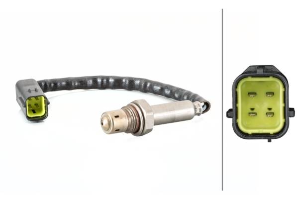 HELLA 6PA 358 103-541 Lambdasonde - 4-polig - Kabel: 175mm
