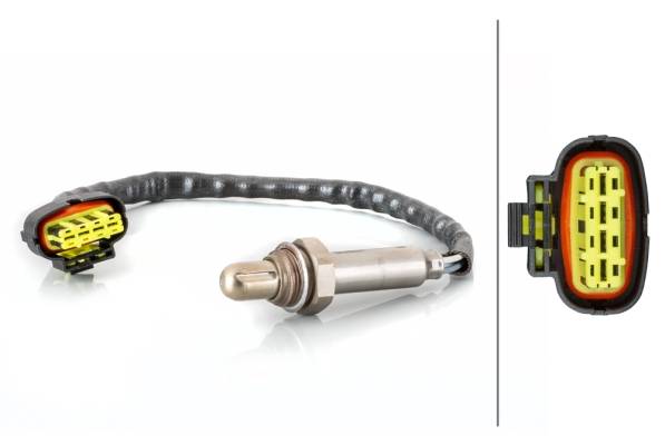 HELLA 6PA 358 103-491 Lambdasonde - 4-polig - Kabel: 232mm