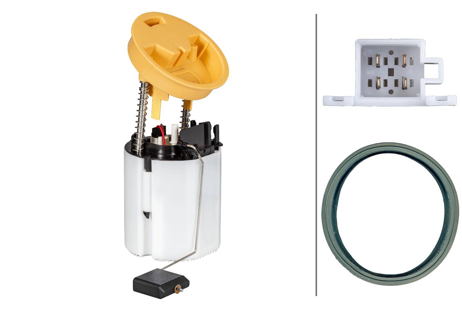 HELLA 8TF 358 146-361 Kraftstoff-Fördereinheit - elektrisch - 4-polig - mit Dichtung/mit Tankgeber