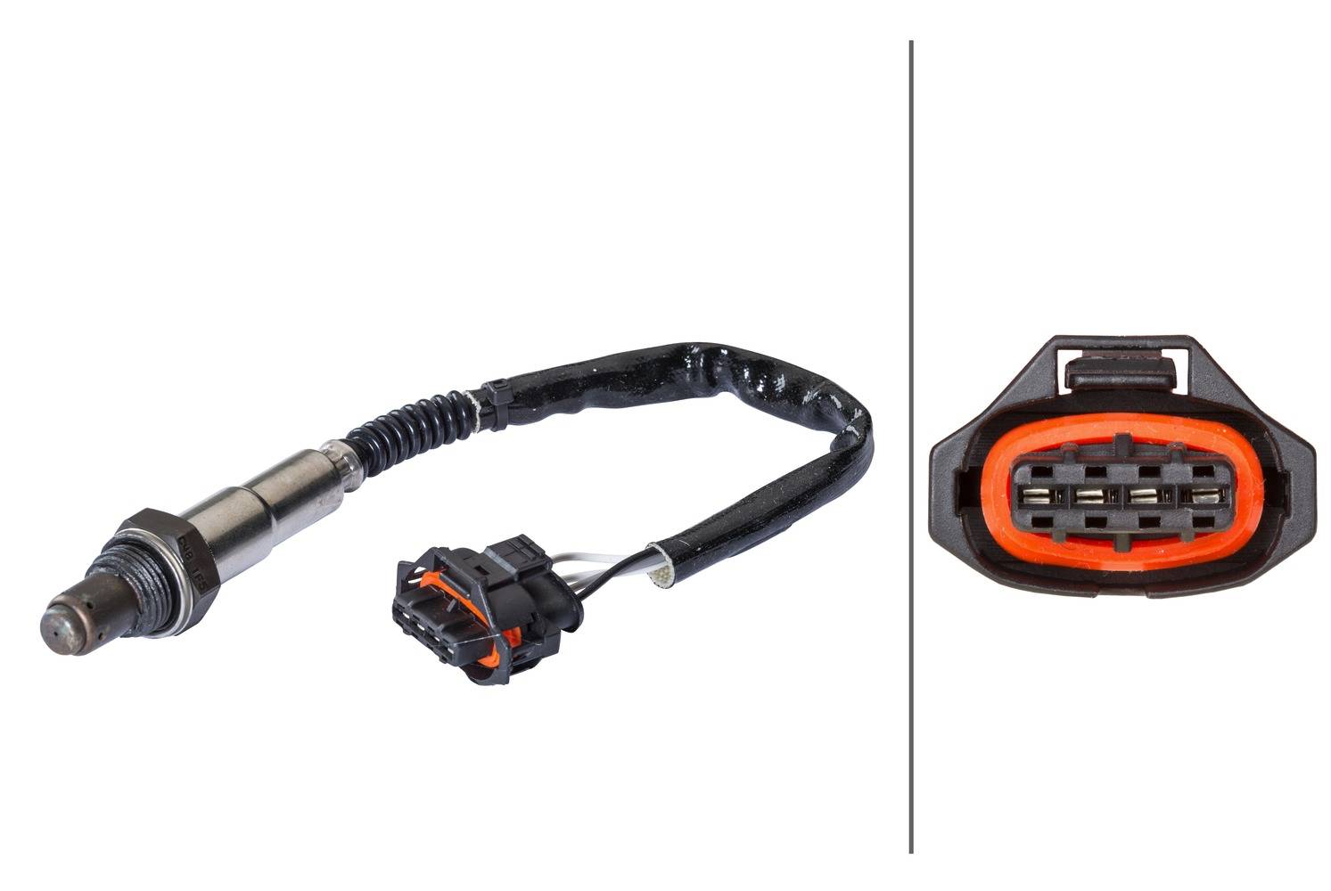 HELLA 6PA 358 103-071 Lambdasonde - 4-polig - Kabel: 220mm