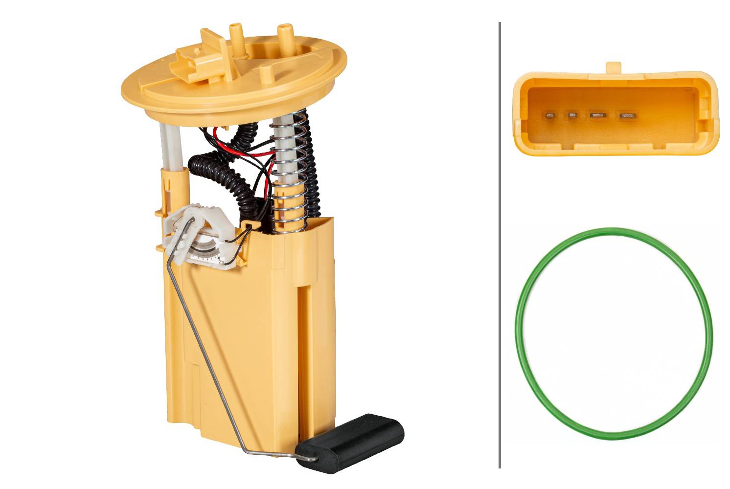 HELLA 8TF 358 146-261 Kraftstoff-Fördereinheit - elektrisch - 4-polig - mit Dichtung/mit Tankgeber