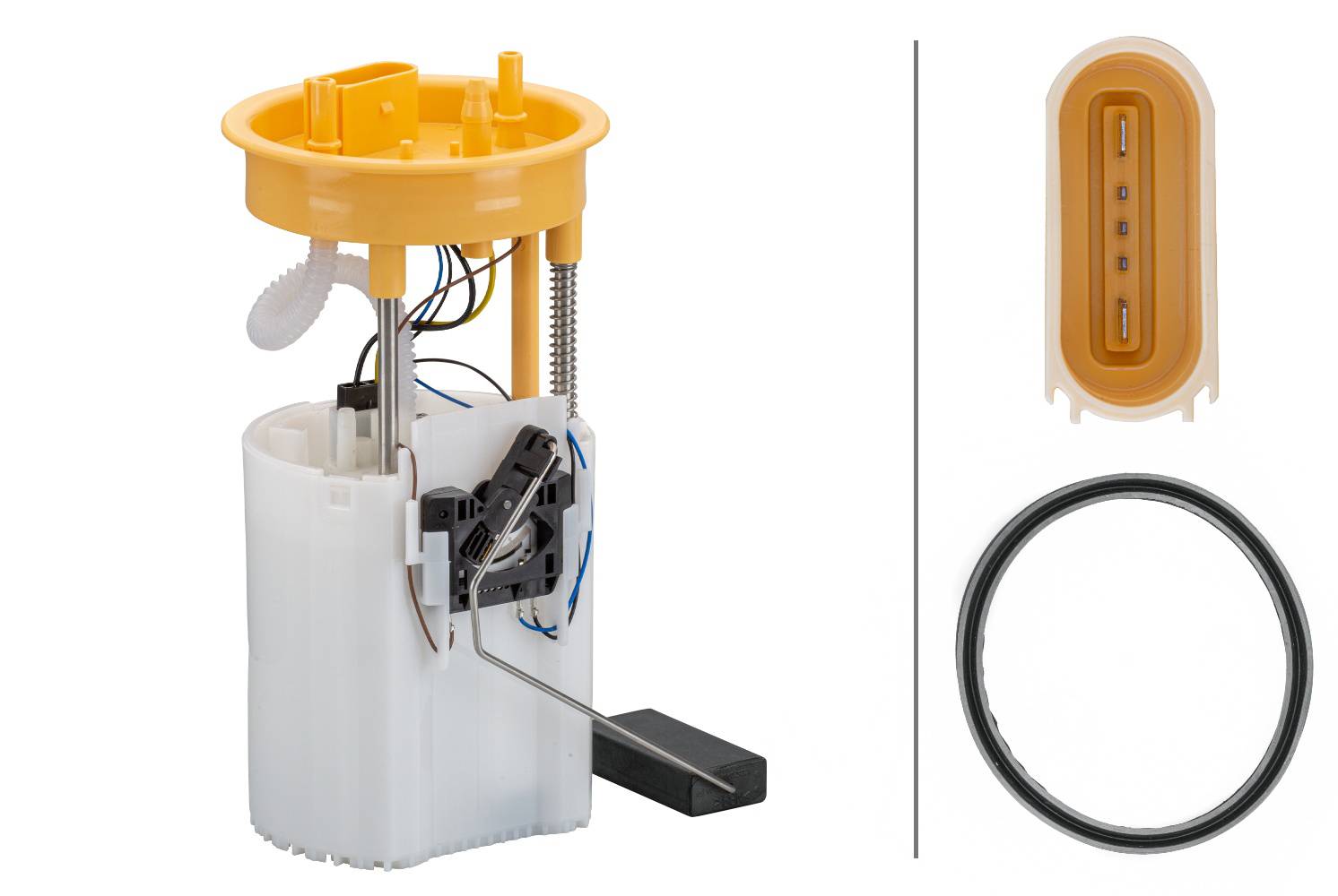 HELLA 8TF 358 106-431 Kraftstoff-Fördereinheit - elektrisch - 5-polig - mit Tankgeber/mit Dichtung