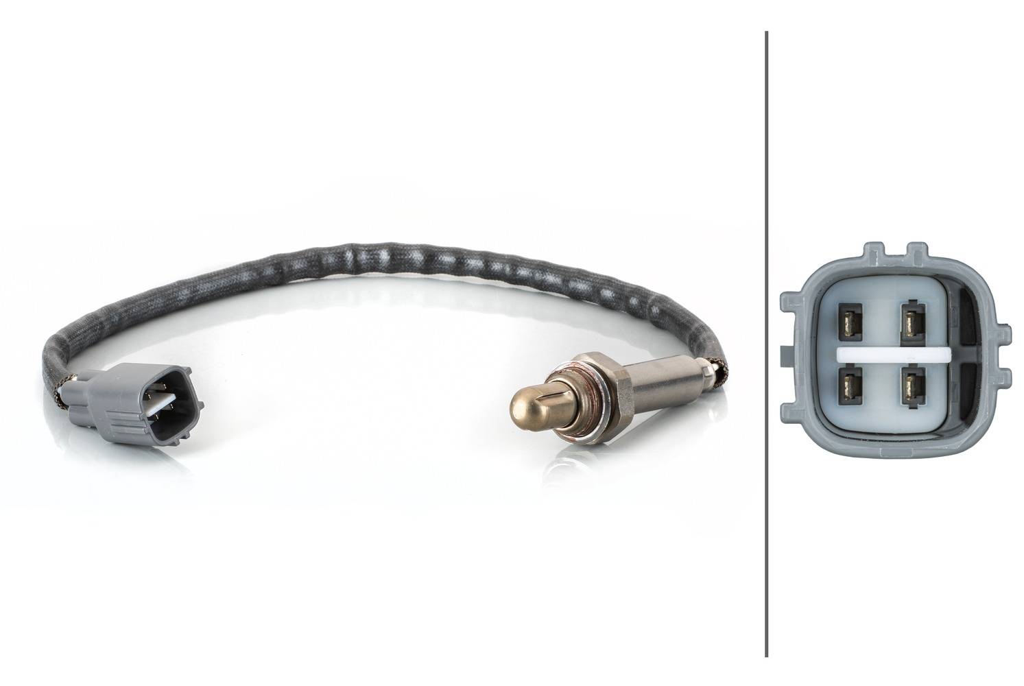 HELLA 6PA 358 103-411 Lambdasonde - 4-polig - Kabel: 355mm