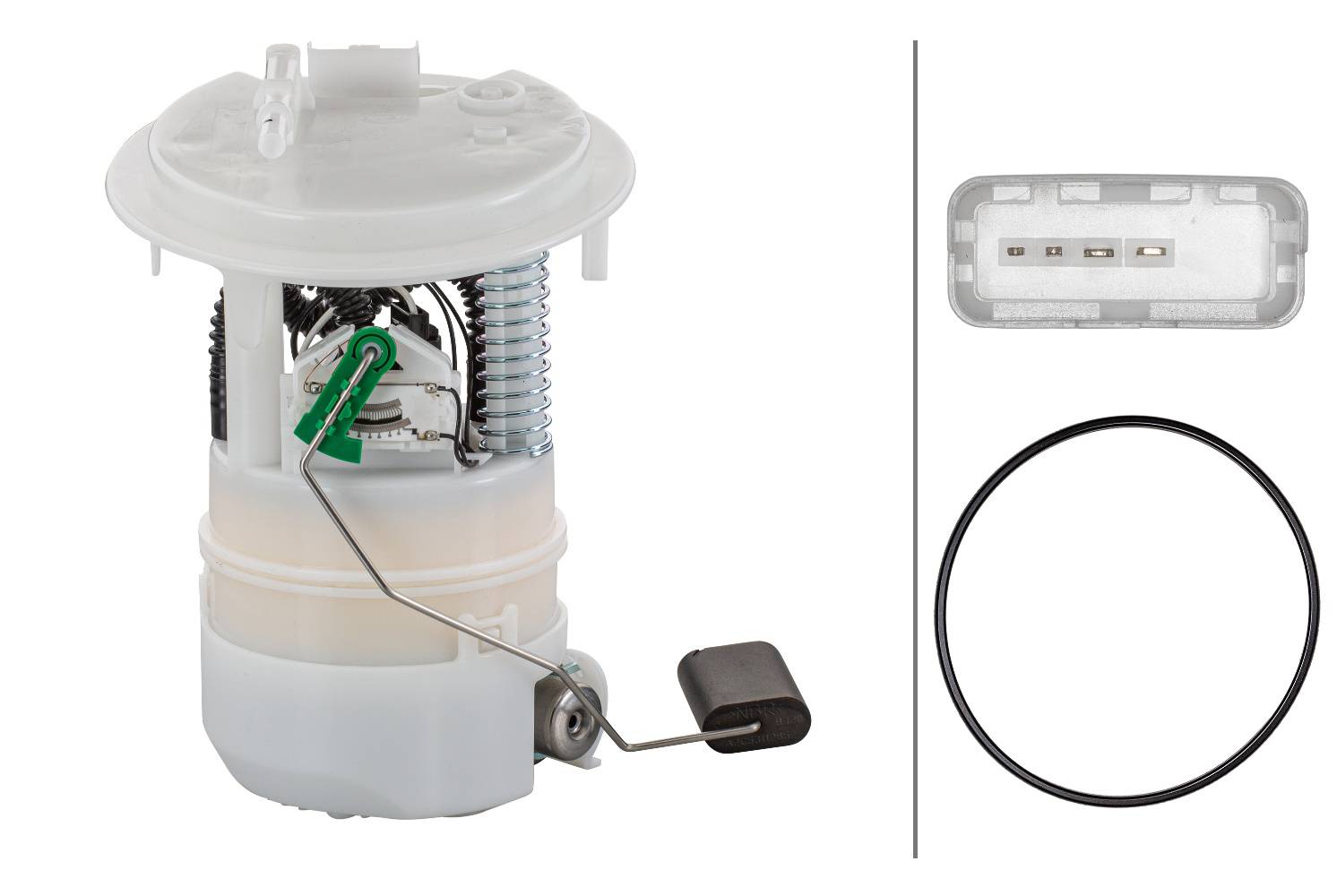 HELLA 8TF 358 146-931 Kraftstoff-Fördereinheit - elektrisch - 4-polig - mit Dichtung/mit Tankgeber