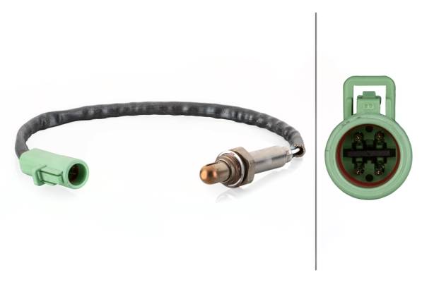 HELLA 6PA 358 103-381 Lambdasonde - 4-polig - Kabel: 350mm