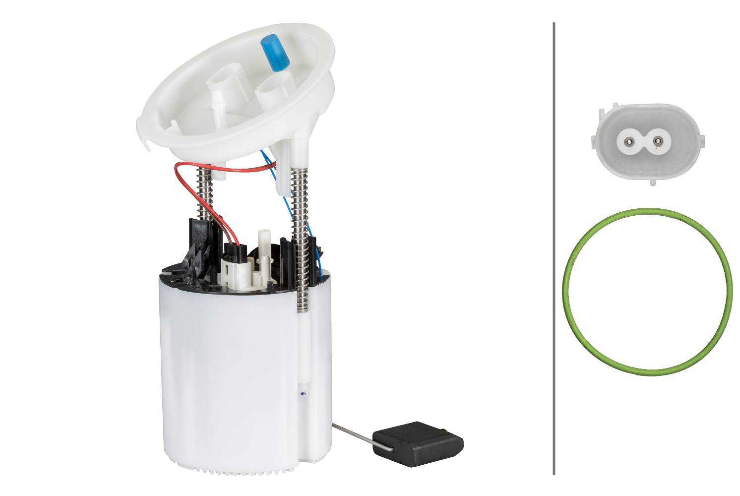 HELLA 8TF 358 146-461 Kraftstoff-Fördereinheit - elektrisch - 4-polig - mit Dichtung/mit Tankgeber