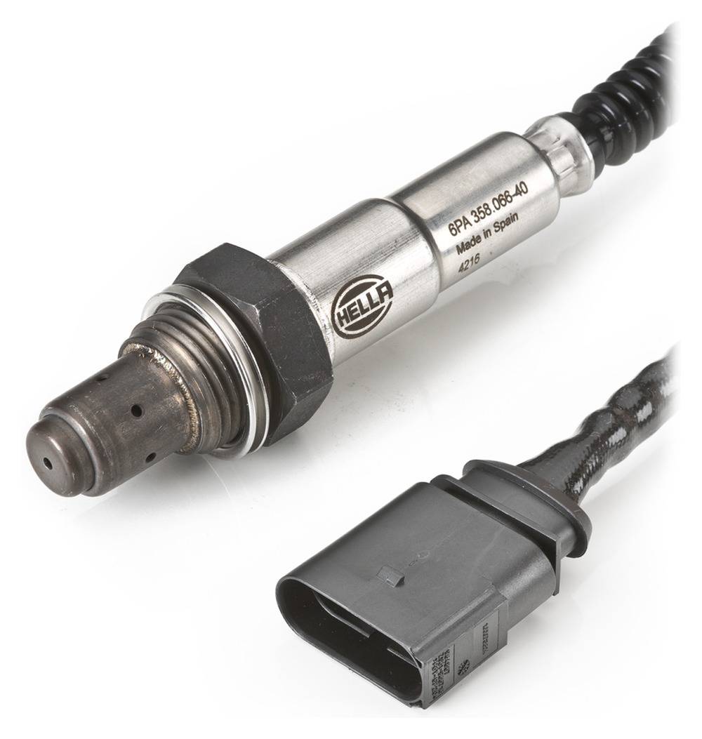 HELLA 6PA 358 066-401 Lambdasonde - 4-polig - Kabel: 750mm