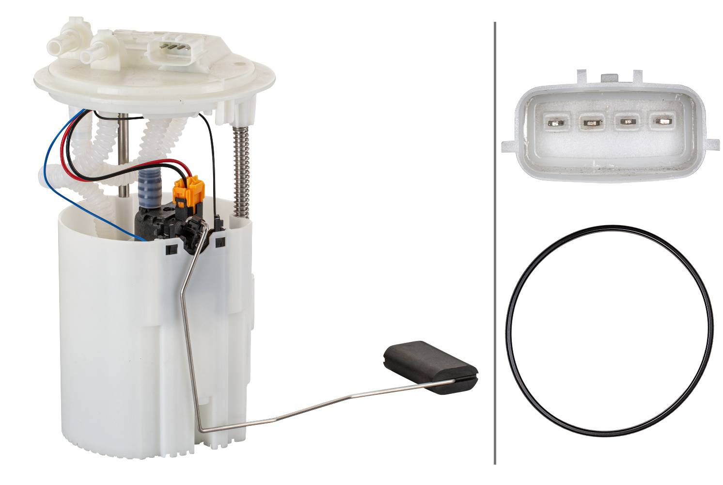 HELLA 8TF 358 146-841 Kraftstoff-Fördereinheit - elektrisch - 4-polig - mit Dichtung/mit Tankgeber