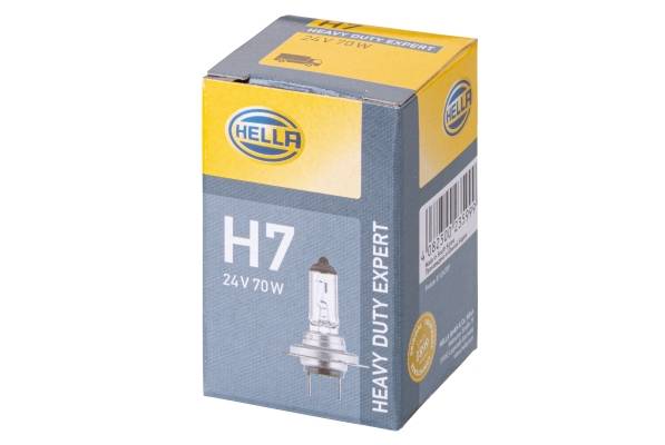 HELLA 8GH 007 157-231 Glühlampe - H7 - Heavy Duty Expert Longer lifetime, vibration resistant - 24V