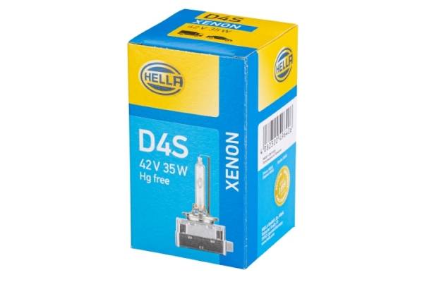 HELLA 8GS 007 949-311 Glühlampe - D4S - Standard - 42V - 35W - Sockelausführung: P32d-2-5 - Schachte
