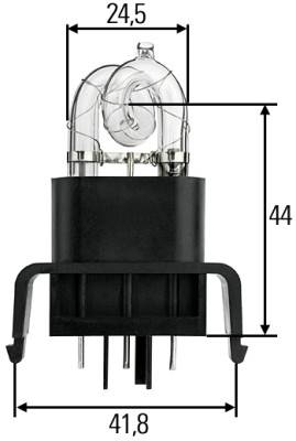 HELLA 8GS 863 261-011 Glühlampe - X1 - 12/24V - 16W - Schachtel - Menge: 1