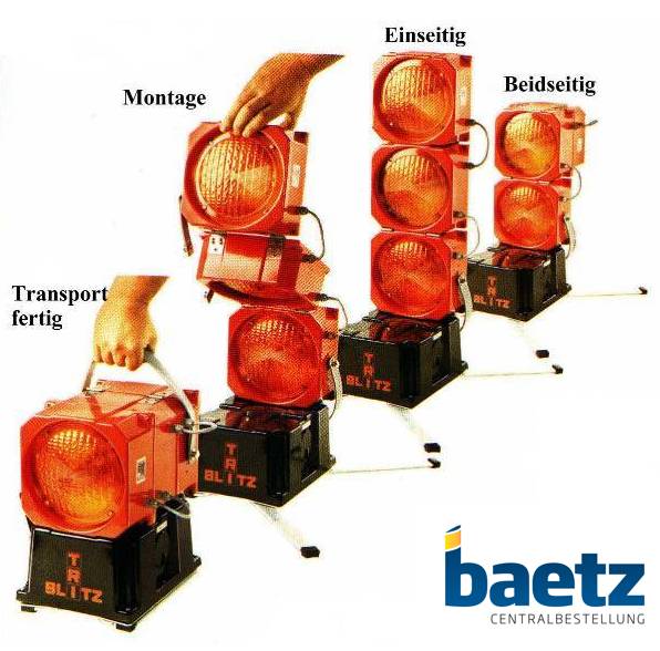 TRI-Blitz 1, Xenon-Dreifach-Blitzlichtanlage