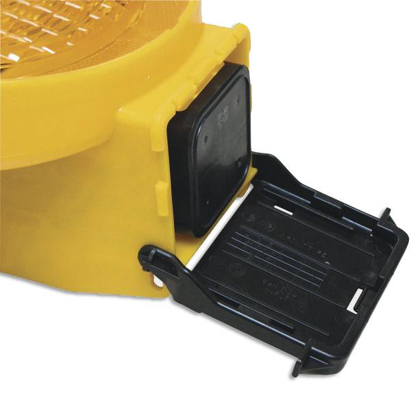 Taper Lamp 626-C LED FüQ, einseitig gelb, Leitkegelhalter