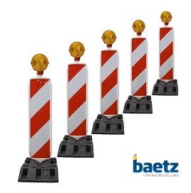 Blitz-Lauflichtanlage, Set 9 + 1 Richtstrahlern RS 2000