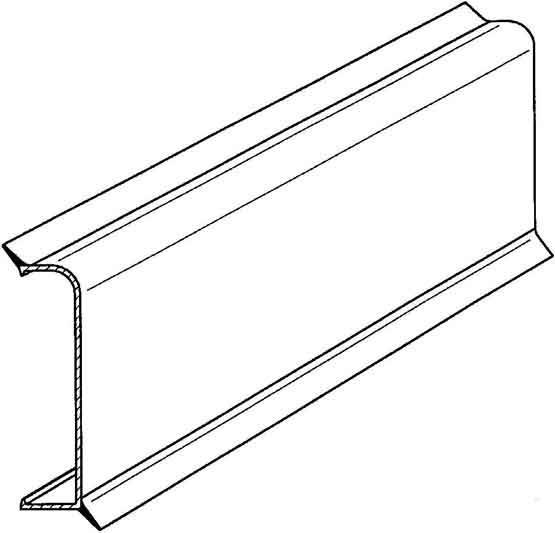 2 Mtr. Gewiss SLK-Kanal 50x20 rws NP42012