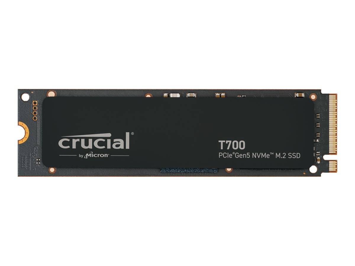 Crucial T700 - SSD - verschlüsselt - 2 TB - intern - M.2 - PCI Express 5.0 (NVMe)