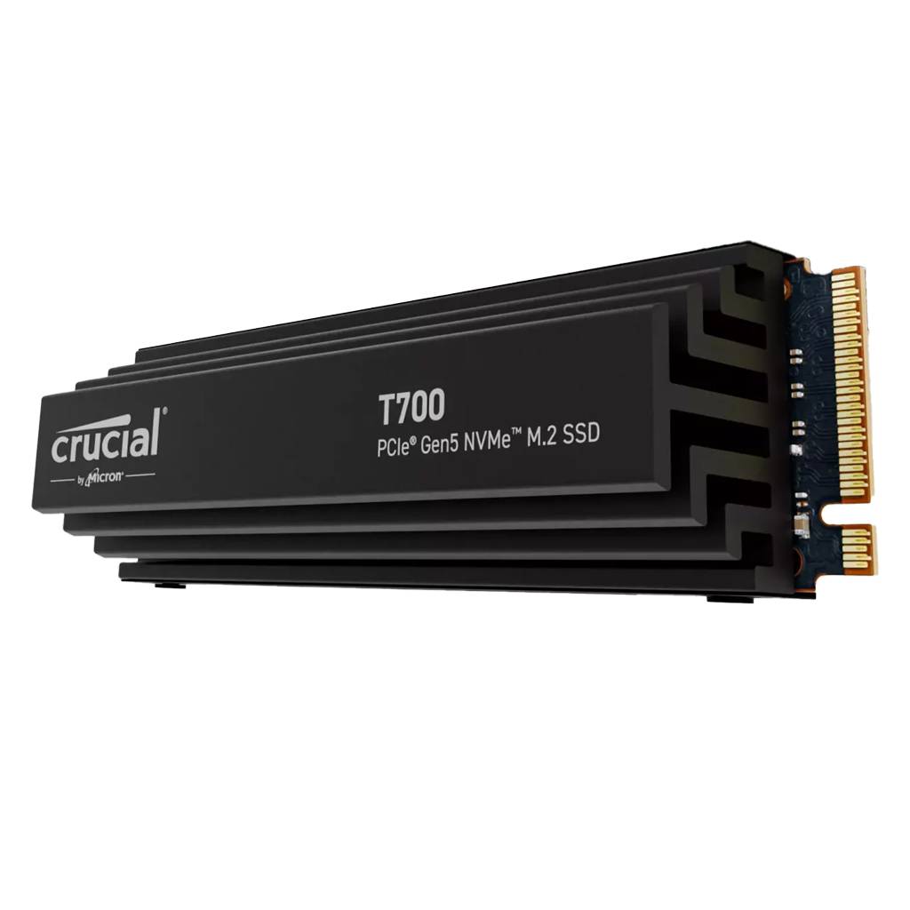 Crucial T700 - SSD - verschlüsselt - 1 TB - intern - PCI Express 5.0 (NVMe)