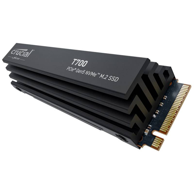 M.2 2TB T700 NVMe PCIe 5.0 x 4 mit Kühlkörper