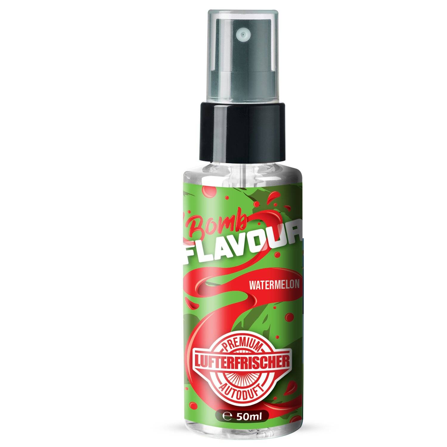 ShinyChiefs FLAVOUR BOMB Watermelon- Autoduft mit Wassermelone Geruch - Premium Lufterfrischer für den Auto-Innenraum
