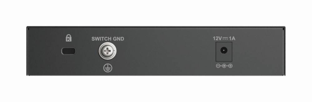 Eine Nahaufnahme eines Seitenpanels eines Geräts, das eine Metallschraube mit der Beschriftung 