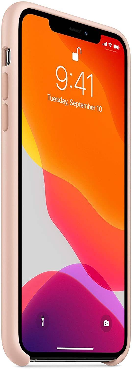 Apple Silicone Case für iPhone 11 Pro Max - 6.5 Zoll, Sandrosa