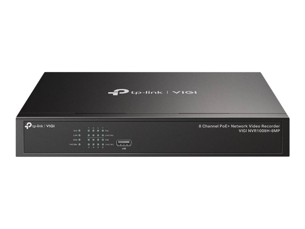 TP-Link VIGI NVR1008H-8MP V1 - NVR - 8 Kanäle