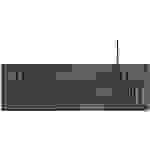 Renkforce RF-KB-300 USB Tastatur Deutsch, QWERTZ Schwarz IP68 Wasserdicht und staubgeschützt (RF-5189976)