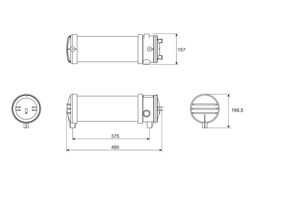 RP-Technik Ex-Leuchte XPIU009ML