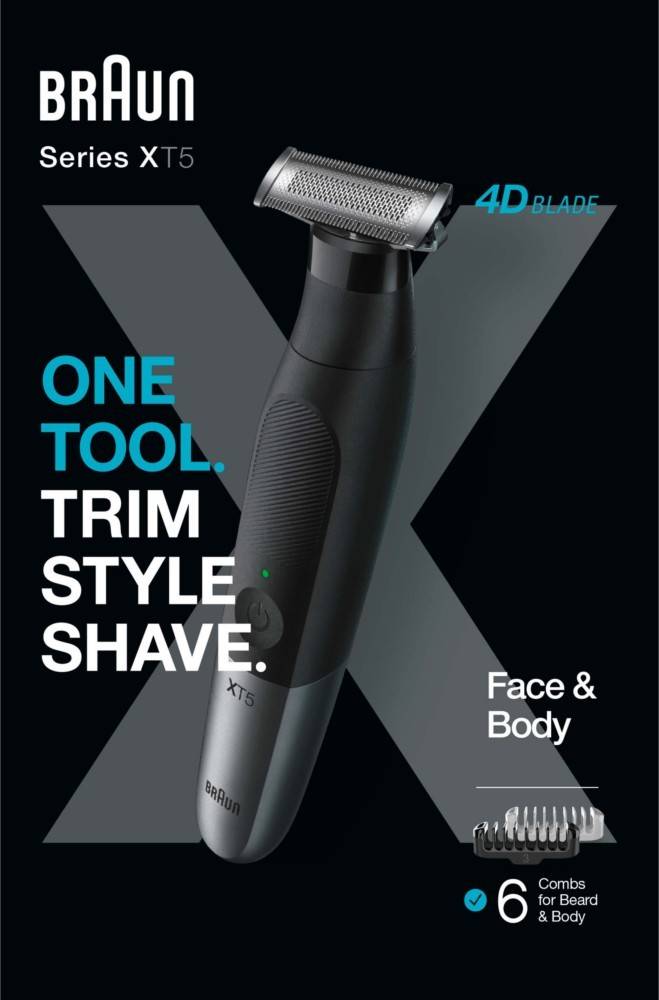 BRAUN Rasierer Face+Body+Travel XT5200