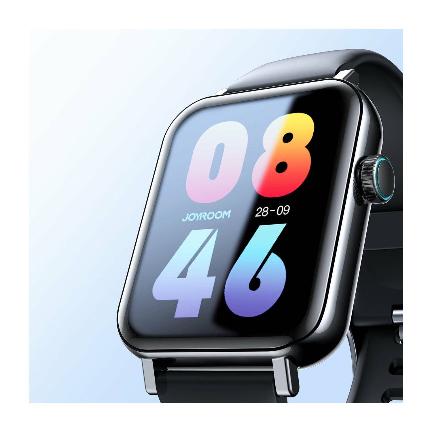 Joyroom Fit-Life Series Smartwatch Bluetooth 3.0 mit Anrufannahmefunktion IP68 Schwarz (JR-FT5)