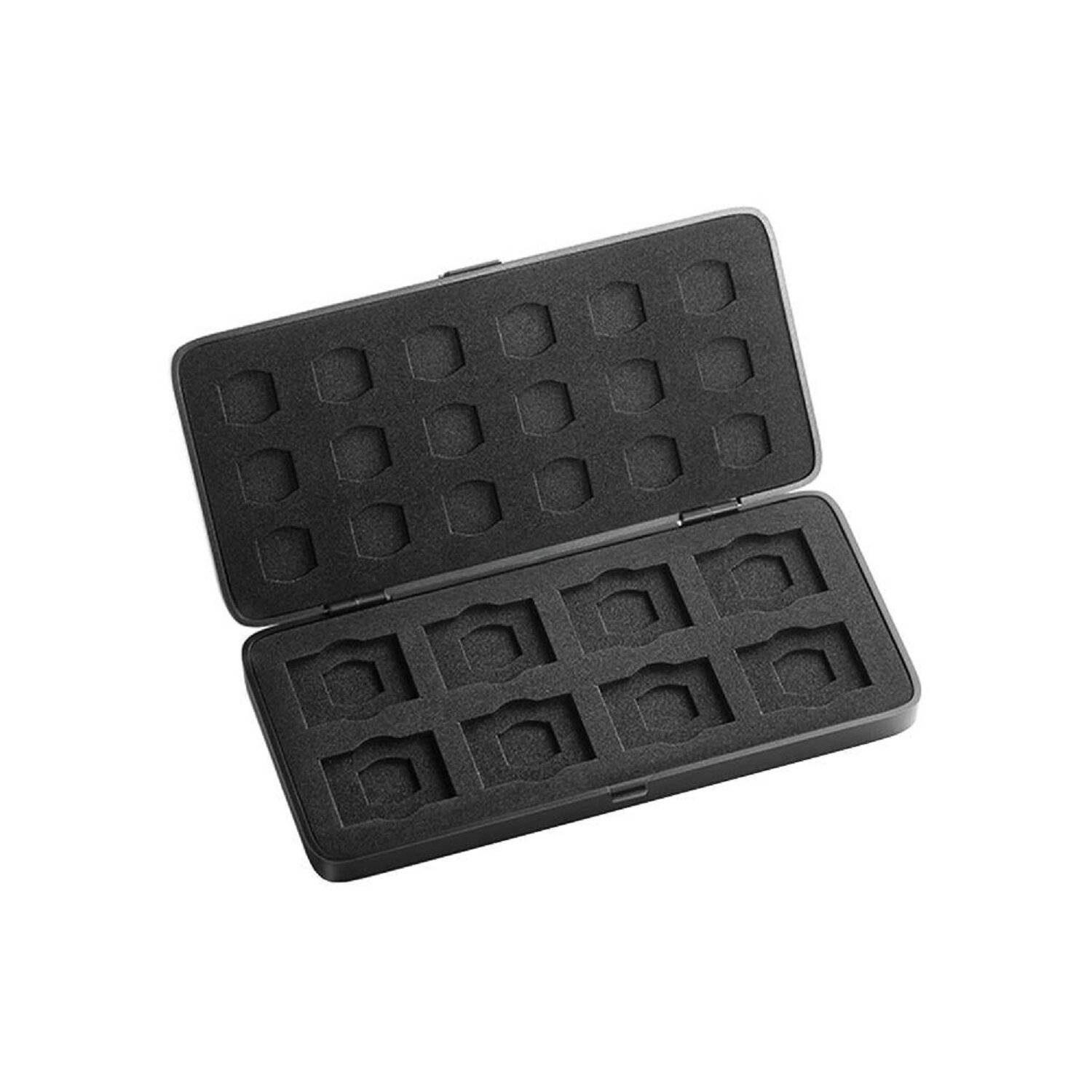 Orico MSCD-1-BK-BP SD/TF-Speicherkartenetui für die Aufbewahrung von SD- und TF-Karten Schwarz