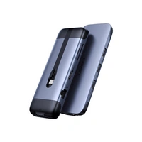 Ugreen 9in1 Multifunktions HUB USB Typ C - HDMI / 3x USB 3.2 Gen 1 / SD Micro SD / usw.100W 20V 5A Grau (70409 CM286) Ugreen 9in1 Multifunktions HUB USB Typ C - HDMI / 3x USB 3.2 Gen 1 / SD Micro SD / usw.100W 20V 5A Grau (70409 CM286)