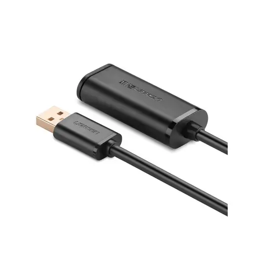 Ugreen Active Kabel USB 2.0 Verlängerungskabel 480 Mbps 10m Schwarz (US121 10321) Ugreen Active Kabel USB 2.0 Verlängerungskabel 480 Mbps 10m Schwarz (US121 10321)