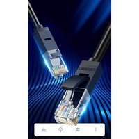Ugreen Kabel Internet Netzwerkkabel Ethernet Patchkabel RJ45 Cat 6 UTP 1000Mbps 5m Schwarz (20162) Ugreen Kabel Internet Netzwerkkabel Ethernet Patchkabel RJ45 Cat 6 UTP 1000Mbps 5m Schwarz (20162)