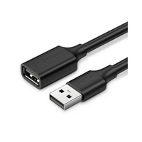 Ugreen Verlängerungskabel (weiblich) Universalkabel USB 2.0 Adapter (männlich) 0,5m Schwarz (US103) Ugreen Verlängerungskabel (weiblich) Universalkabel USB 2.0 Adapter (männlich) 0,5m Schwarz (US103)