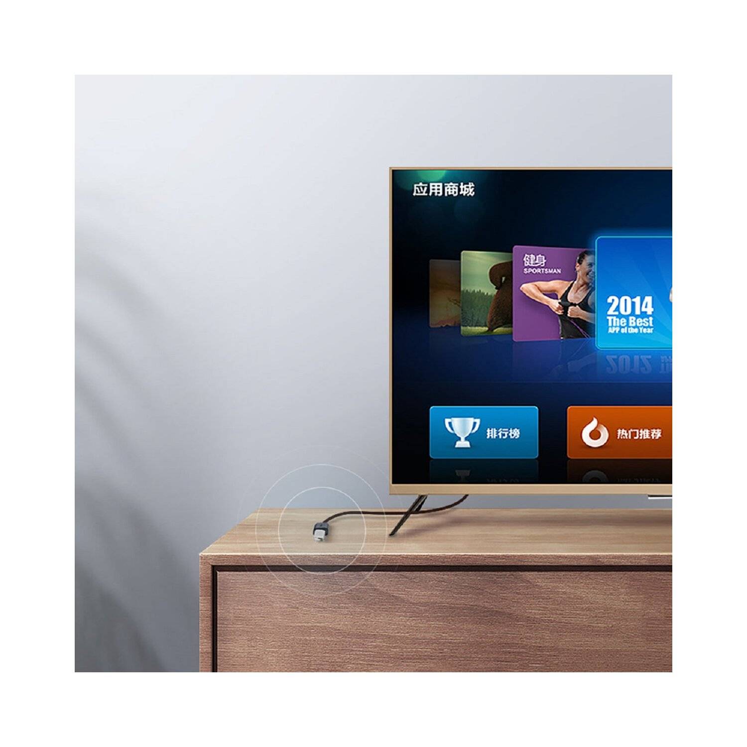 Ugreen Verlängerungskabel (weiblich) Universalkabel USB 2.0 Adapter (männlich) 0,5m Schwarz (US103)