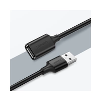 Ugreen Verlängerungskabel (weiblich) Universalkabel USB 2.0 Hi-Speed Adapter (männlich) 5m Schwarz (US103) Ugreen Verlängerungskabel (weiblich) Universalkabel USB 2.0 Hi-Speed Adapter (männlich) 5m Schwarz (US103)