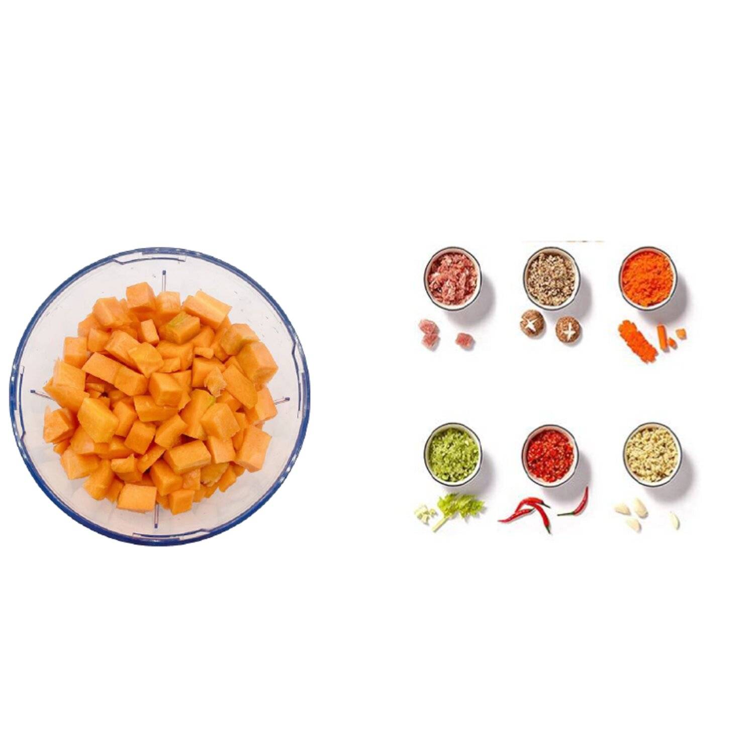 Multischneider Zerkleinerer Manuell Hacker Zerkleinerer Zwiebel Knoblauch Gemüse