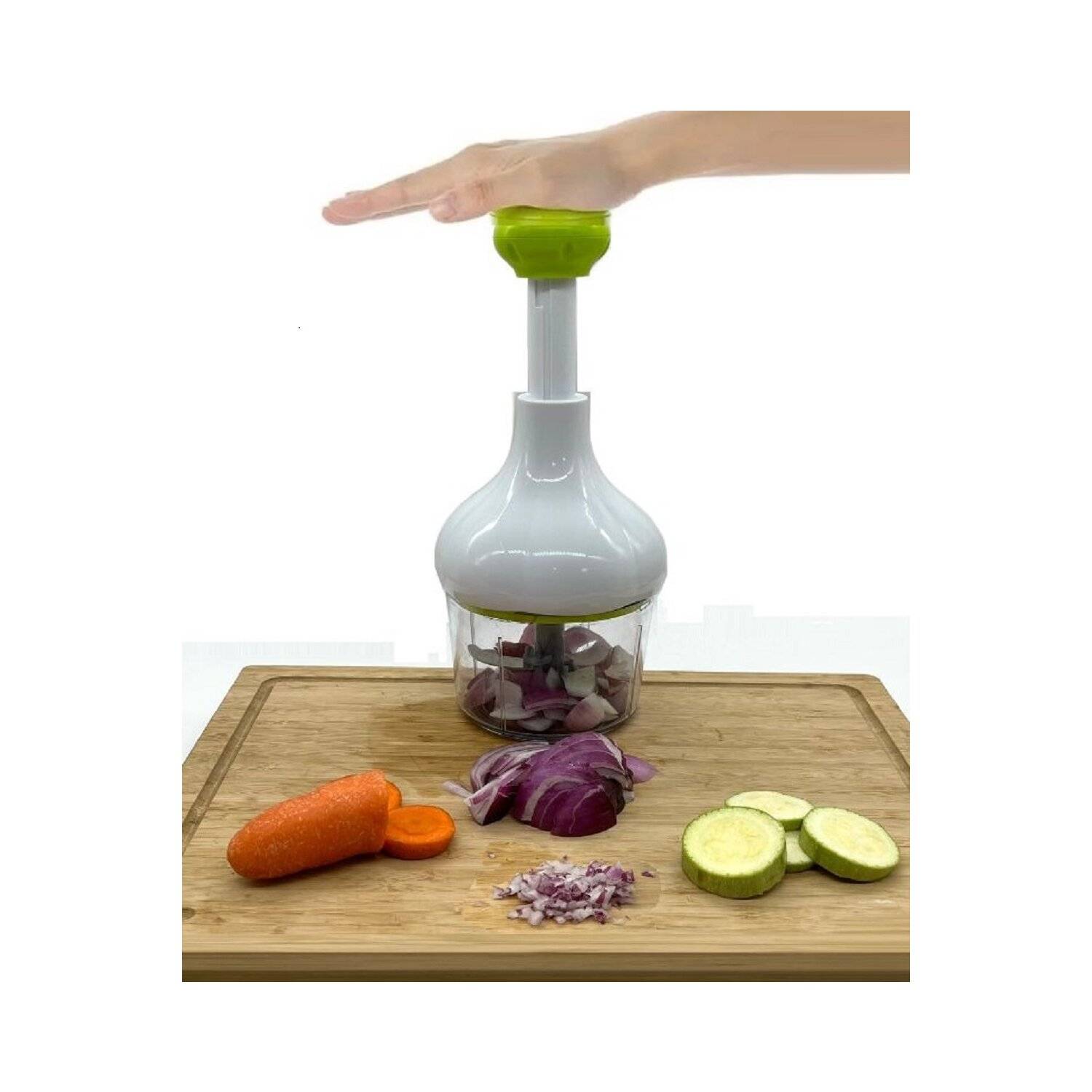 Multischneider Zerkleinerer Manuell Hacker Zerkleinerer Zwiebel Knoblauch Gemüse