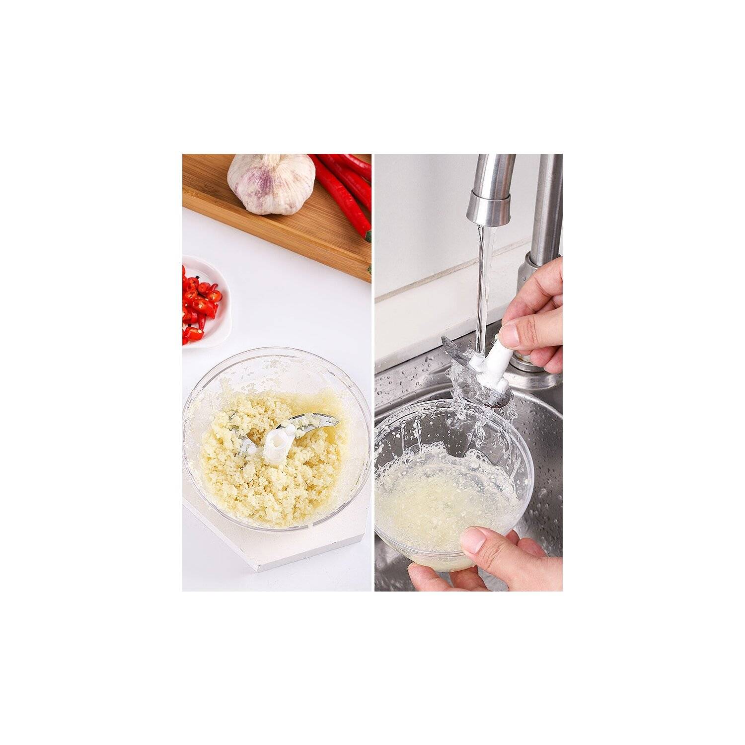 Multischneider Zerkleinerer Set Schneider 11 tlg Rührfunktion