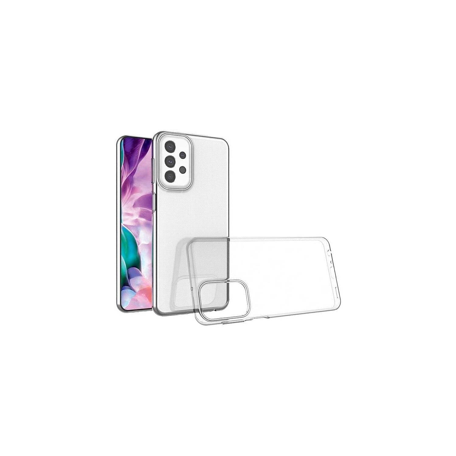 Silikon Hülle Basic kompatibel mit Xiaomi Redmi 13c 4G Case TPU Soft Handy Cover Schutz Transparent