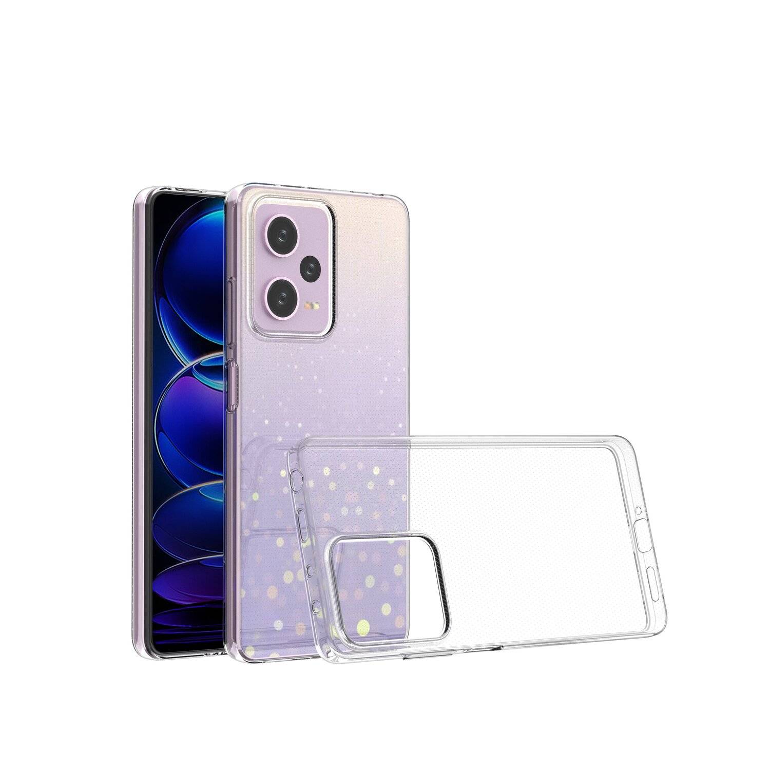 Ultra Clear 0.5mm Hülle für Xiaomi Redmi Note 12 Pro Thin Cover Transparent