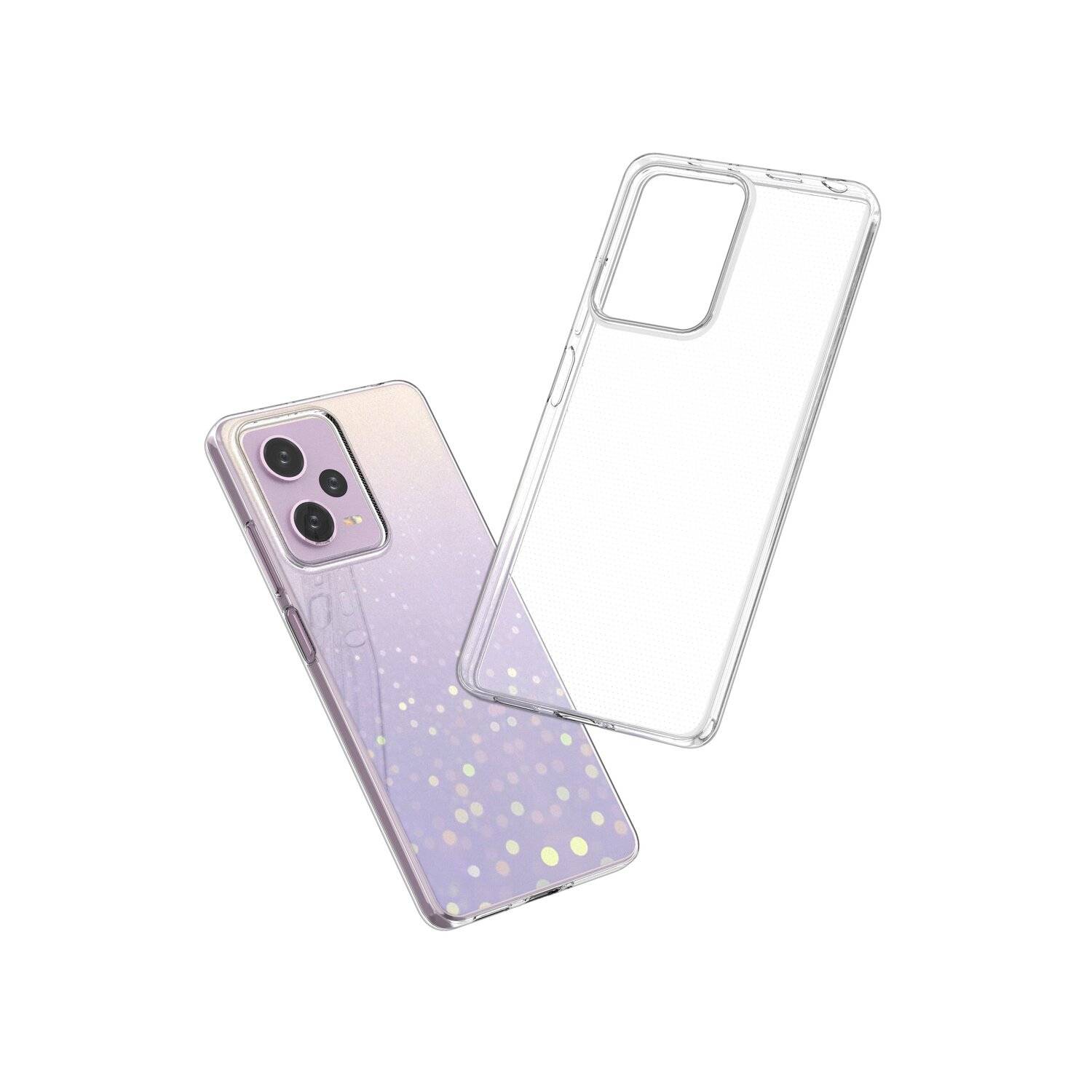 Ultra Clear 0.5mm Hülle für Xiaomi Redmi Note 12 Pro Thin Cover Transparent
