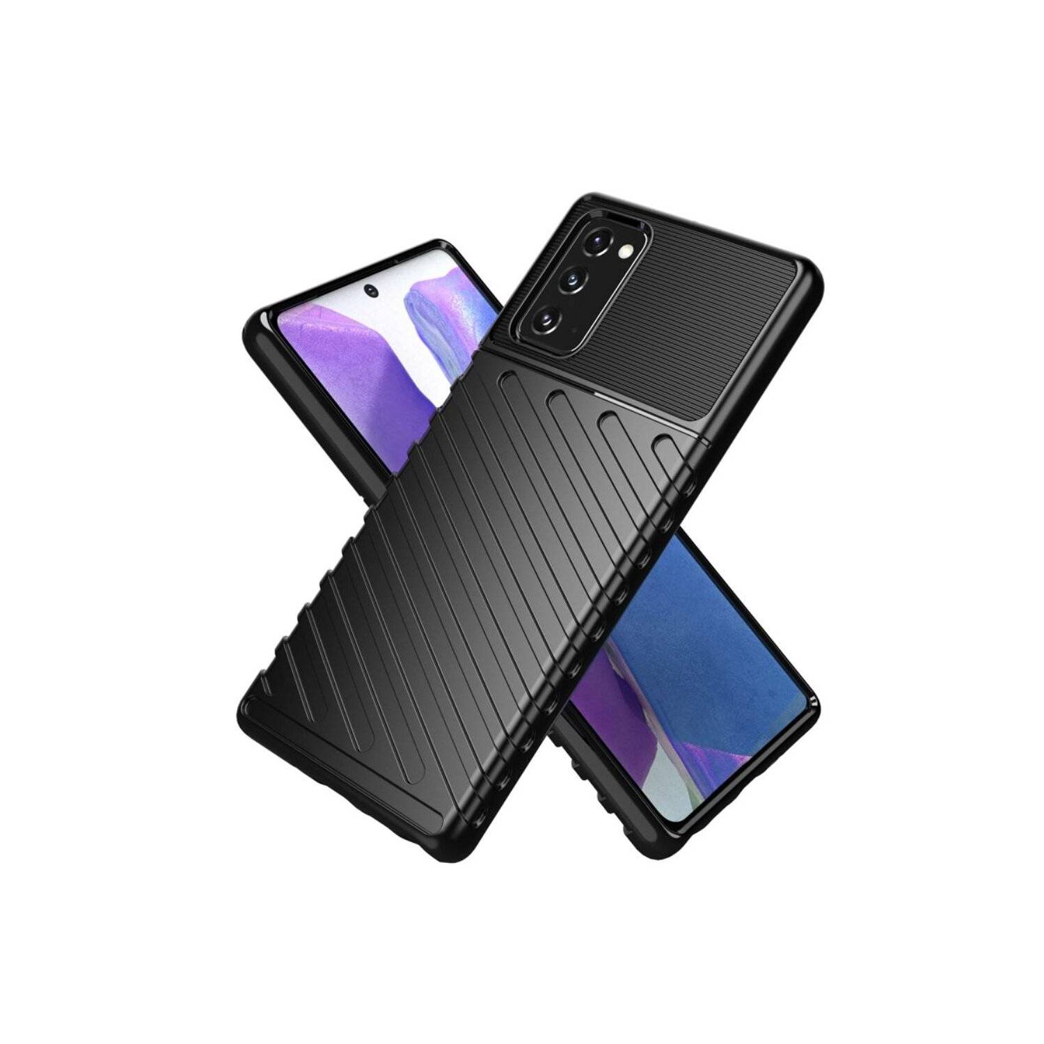 Thunder Case für Google Pixel 7a Silikonschutzhülle schwarz