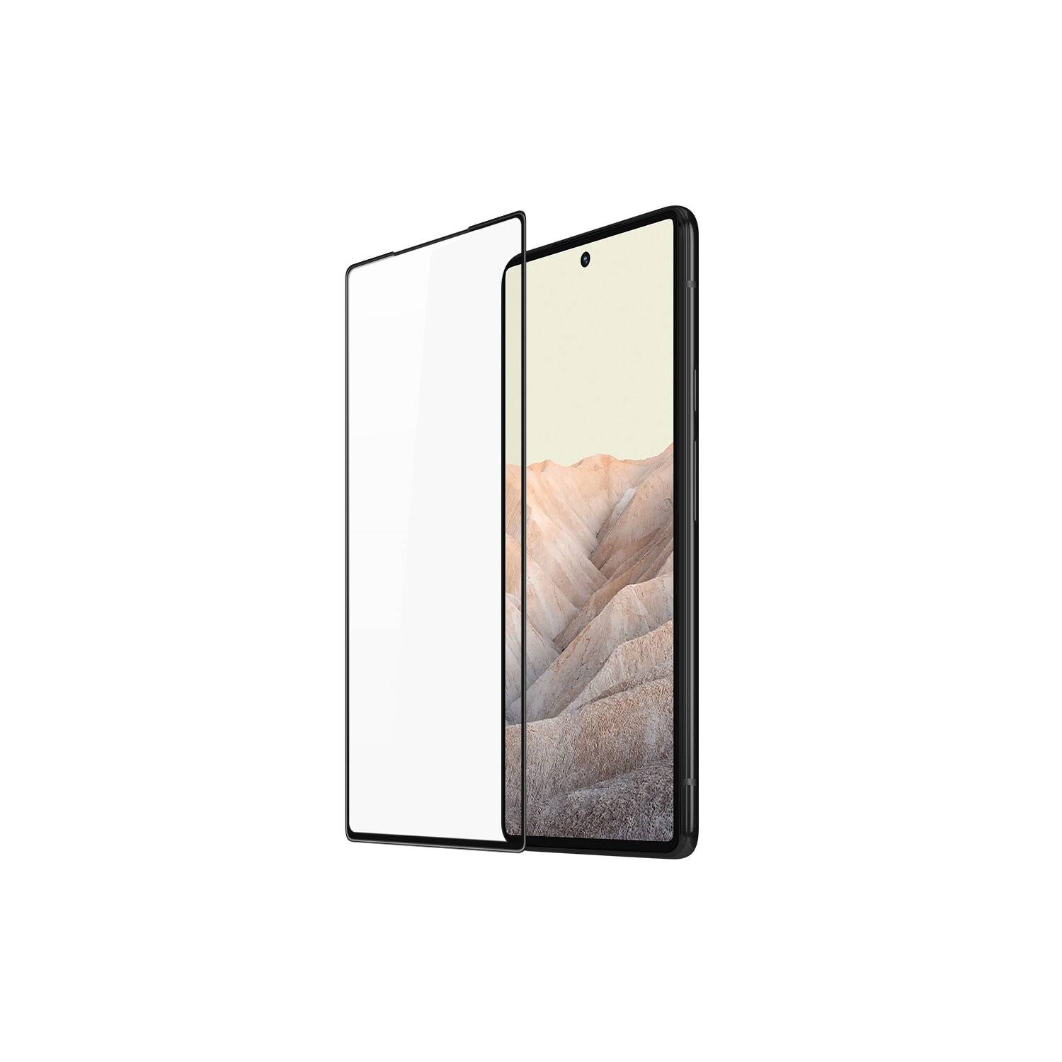 5D Tempered Glass langlebiges gehärtetes Glas 9H für den gesamten Bildschirm kompatibel mit Google Pixel 8 Schutzglas