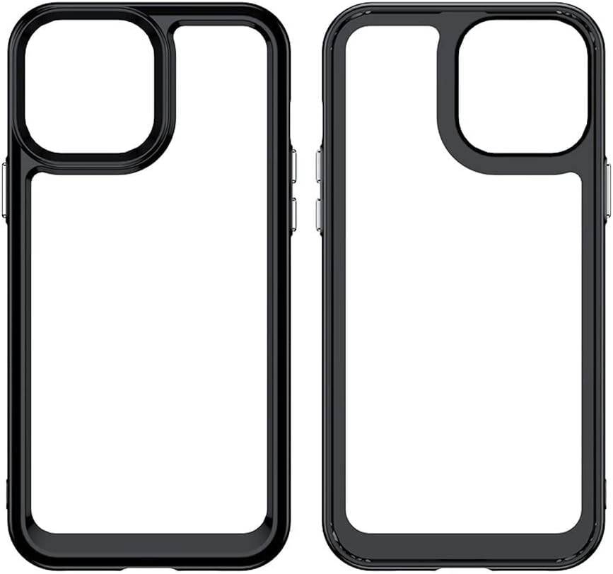 Outer Space Case Hülle Cover Handy-Hülle Schutz Hardcover Gelrahmen für Samsung Galaxy A34 5G Schwarz