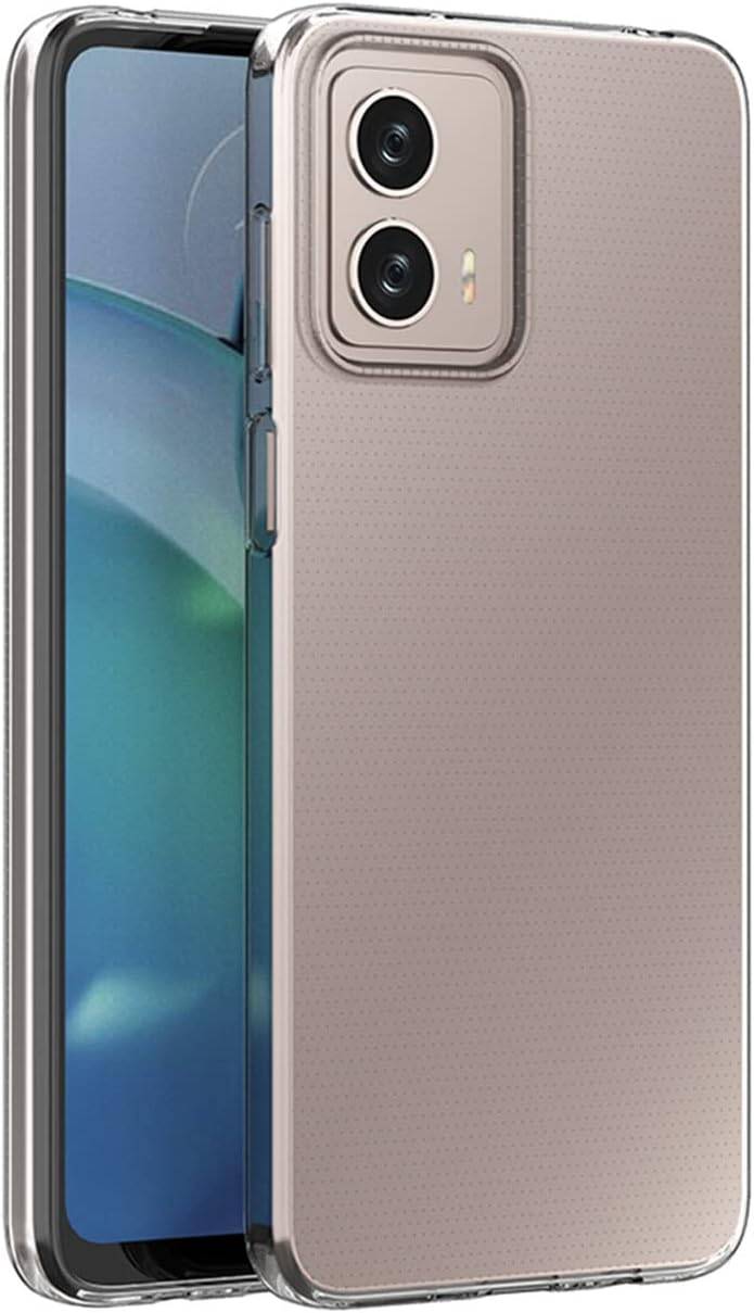 Silikon Hülle Basic für MOTOROLA MOTO G13 Case TPU Soft Handy Cover Schutz Transparent